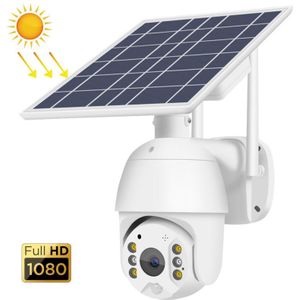 T16 1080P Full HD Solar Powered WiFi Camera  Support PIR Alarm  Night Vision  Two Way Audio  TF Card