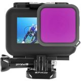 PULUZ Housing Diving Color Lens Filter for DJI Osmo Action(Purple)