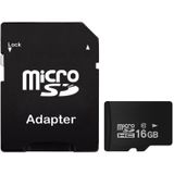 16GB High Speed Class 10 Micro SD(TF) Memory Card from Taiwan  Write: 8mb/s  Read: 12mb/s (100% Real Capacity)(Black)