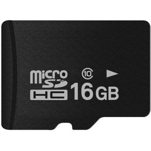 16GB High Speed Class 10 Micro SD(TF) Memory Card from Taiwan  Write: 8mb/s  Read: 12mb/s (100% Real Capacity)(Black)