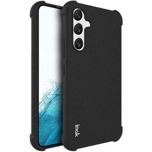 Voor Samsung Galaxy A54 5G imak schokbestendig Airbag TPU telefoonhoesje (mat zwart)