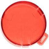 Snap-on Round Shape Color Lens Filter for DJI Osmo Action (Red)