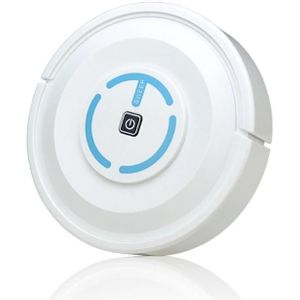 Smart Mini Sweeping Robot Lazy Household Cleaner  Specification:Battery Version(White)