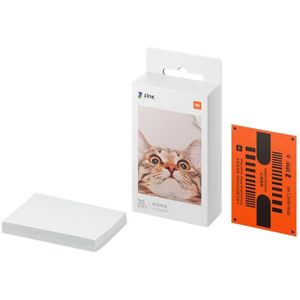 20 PCS Original Xiaomi Print Photographic Paper Paste Paper for Xiaomi Pocket Photo Printer