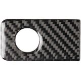 Car Carbon Fiber Front Passenger Seat Storage Box Decorative Sticker for Infiniti Q50 / Q60  Left Drive