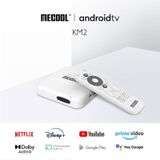 MECOOL KM2 4K Smart TV BOX Android 10.0 Media Player wtih Remote Control  Amlogic S905X2 Quad Core ARM Cortex A55  RAM: 2GB  ROM: 8GB  Support Bluetooth  HDMI  TF Card  UK Plug
