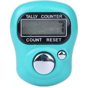 10 PCS Plastic Finger Counter Manual Ring Style Mini Electronic Counter  Random Colour Delivery