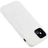 For iPhone 12 Pro / 12 Max GOOSPERY SOFT FEELING Liquid TPU Shockproof Soft Case(White)