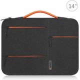 HAWEEL 14.0 inch Sleeve Case Zipper Briefcase Laptop Handbag For Macbook  Samsung  Lenovo  Sony  DELL Alienware  CHUWI  ASUS  HP  14.0 inch-15.0 inch Laptops(Black)