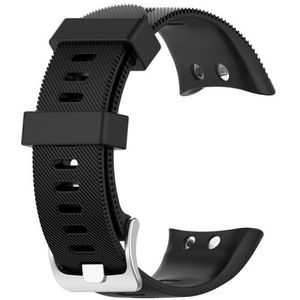 For Garmin Forerunner 45 & 45S Silicone Strap(Black)