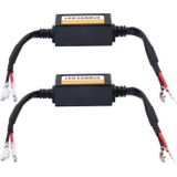 2 PCS H1/H3 Car Auto LED Headlight Canbus Warning Error-free Decoder Adapter for DC 9-16V/20W-40W