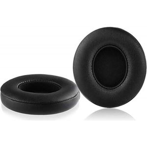 1 Pair Soft Sponge Earmuff Headphone Jacket for Beats Solo 2.0 / 3.0  Bluetooth Version(Black)