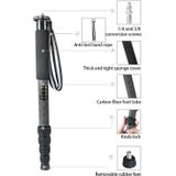 BEXIN P285-C Portable Travel Outdoor DSLR Camera Carbon Fiber Monopod Holder (Black)