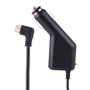 Universal Mini USB Charger Adapter For Car DVR Camera GPS Navigation Input 10V - 48V Ouput 5V 1.5A  Cable Length: 3.5m