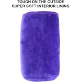 SLR Camera Lens Bag Micro Single Lens Bag Lens Inner Bile Bag Waterproof Protective Case Plus Velvet Thickening  Diameter: 10cm  Height: 14cm(Purple)