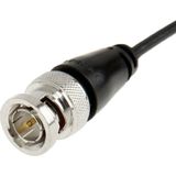 BNC Male to BNC Male Cable for Surveillance Camera  Length: 2m(Black)