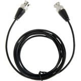 BNC Male to BNC Male Cable for Surveillance Camera  Length: 2m(Black)