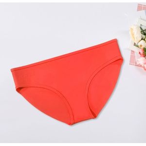 Women Fashion Silicone Swim Trunks (Red)