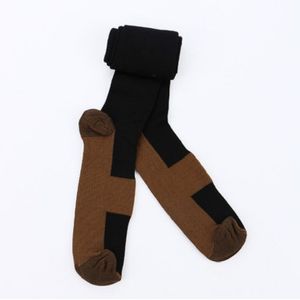 Nylon Outdoor Sports Socks Fiber Stockings  Size:S/M(Black)