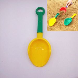 10 PCS Beach Shovel Speelgoed zand graven Tool Kinderen Spelen Sneeuw Schop (Geel)