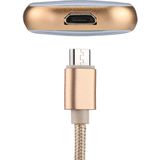 RQW-18S 8 Pin 32GB Multi-functional Flash Disk Drive with USB / Micro USB to Micro USB Cable  For iPhone XR / iPhone XS MAX / iPhone X & XS / iPhone 8 & 8 Plus / iPhone 7 & 7 Plus / iPhone 6 & 6s & 6 Plus & 6s Plus / iPad(Gold)