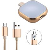 RQW-18S 8 Pin 32GB Multi-functional Flash Disk Drive with USB / Micro USB to Micro USB Cable  For iPhone XR / iPhone XS MAX / iPhone X & XS / iPhone 8 & 8 Plus / iPhone 7 & 7 Plus / iPhone 6 & 6s & 6 Plus & 6s Plus / iPad(Gold)