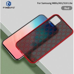 For Samsung Galaxy A91/S10 Lite PINWUYO Series 2 Generation PC + TPU Waterproof and Anti-drop All-inclusive Protective Case(Red)