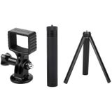 Sunnylife OP-Q9195 Metal Adapter + Tripod + Extending Rod for DJI OSMO Pocket