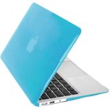 Frosted Hard Plastic Protective Case for Macbook Air 13.3 inch (A1369 / A1466)(Baby Blue)