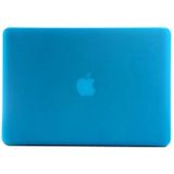Frosted Hard Plastic Protective Case for Macbook Air 13.3 inch (A1369 / A1466)(Baby Blue)