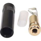REXLIS TC227 Mini 3.5 mm Female Plug Audio Jack Gold Plated Earphone Adapter for DIY Stereo Headset & Repair Earphone