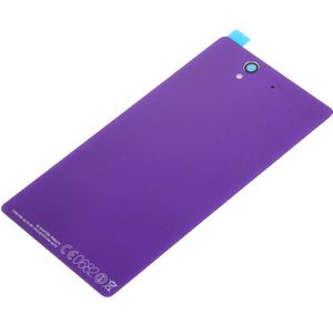 Aluminium  Battery Back Cover for Sony Xperia Z / L36h(Purple)