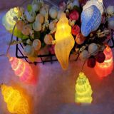 3m 20 LEDs Small Conch Creative LED Light String Home Room Holiday Decoration(Warm White Light )