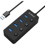 ORICO W9PH4-U3-V1 4 USB 3.0 Ports Faceup Design HUB with Individual Power Switches and LEDs