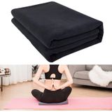 Yoga Blanket Meditation Auxiliary Blanket Yoga Supplies(Black)