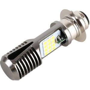 PX15D DC12V / 7.4W Motorcycle LED Headlight with 24LEDs SMD-3030 Lamp Beads (White Light)