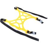 Size M Car Snow Tire Anti-skid Chains Yellow Chains  6pcs/set For 1 Car With Black Bag Packaging