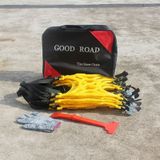 Size M Car Snow Tire Anti-skid Chains Yellow Chains  6pcs/set For 1 Car With Black Bag Packaging