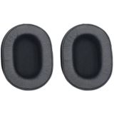 1 Pair Soft Sponge Earmuff Headphone Jacket for Audio-technica ATH-MSR7 / M50X / M20 / M40 / M40X(Black)