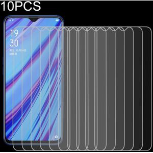 10 PCS For OPPO A5 / A9 (2020) 9H 2.5D Screen Tempered Glass Film