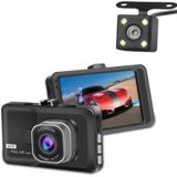 3.0 Inch HD 1080P Wide-Angle Driving Recorder With Reversing Image Specification? HD Double Record?Black?