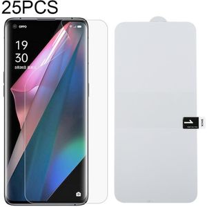 For OPPO Find X3 Pro 25 PCS Full Screen Protector Explosion-proof Hydrogel Film