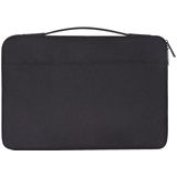 13.3 inch Fashion Casual Polyester + Nylon Laptop Handbag Briefcase Notebook Cover Case  For Macbook  Samsung  Lenovo  Xiaomi  Sony  DELL  CHUWI  ASUS  HP (Black)
