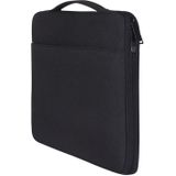 13.3 inch Fashion Casual Polyester + Nylon Laptop Handbag Briefcase Notebook Cover Case  For Macbook  Samsung  Lenovo  Xiaomi  Sony  DELL  CHUWI  ASUS  HP (Black)