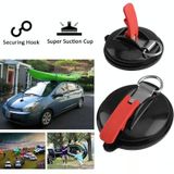 2 PCS Multi-Function Car Straps Power Suction Cup(Red)