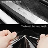 Universal Car Door Invisible Anti-collision Strip Protection Guards Trims Stickers Tape  Size: 7cm x 10m