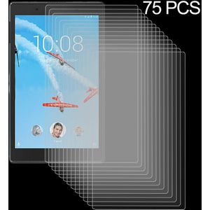 75 PCS for Lenovo TAB4 10 / TB-X304 0 0.3mm 9H Hardness Tempered Glass Screen Film