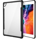 iPAKY Thunder Series Aluminum Frame + TPU Bumper + Clear PC Shockproof Case For iPad Air (2020) 10.9(Black)