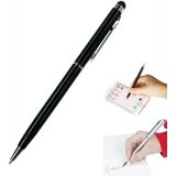 AT-18 3 in 1 Rotary Mobile Phone Touch Screen Handwriting Pen is Suitable for Apple / Huawei / Samsung(Black)