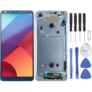 LCD Screen and Digitizer Full Assembly with Frame for LG G6 / H870 / H870DS / H872 / LS993 / VS998 / US997(Blue)